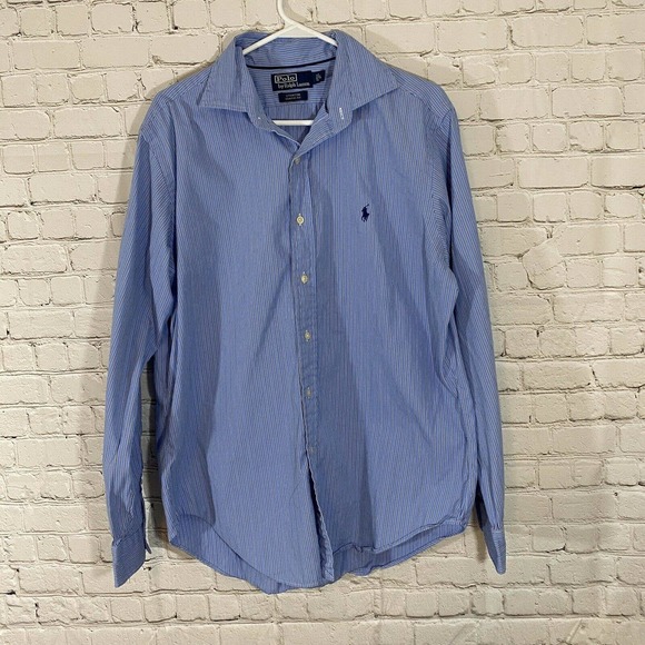 Ralph Lauren Polo Stanton Classic Fit LS Shirt L - Picture 1 of 6